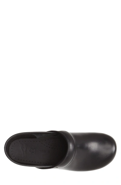 Dansko Pro Clog In Black Cabrio