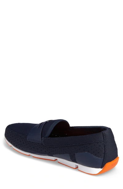 Shop Swims Breeze Penny Loafer In Navy/navy
