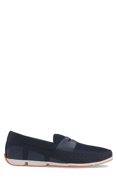 Shop Swims Breeze Penny Loafer In Navy/navy