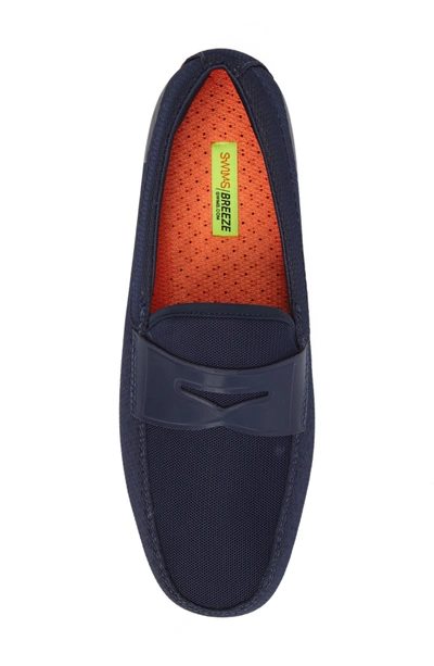Shop Swims Breeze Penny Loafer In Navy/navy
