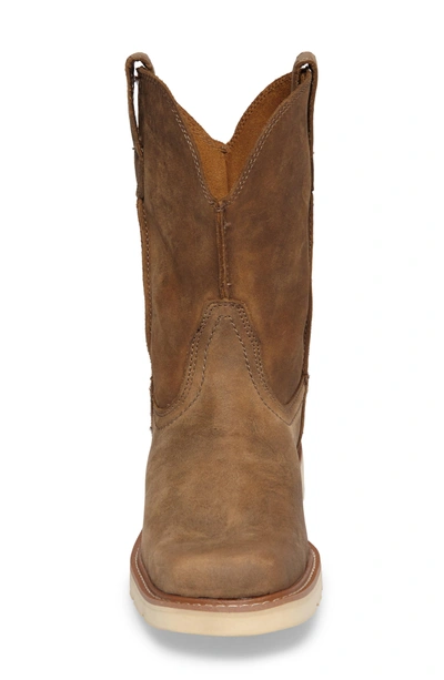 Shop Ariat Rambler Tall Boot In Brown Bomber Leather