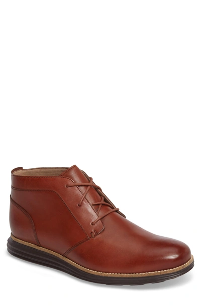 Shop Cole Haan Original Grand Chukka Boot In Woodbury/ Java