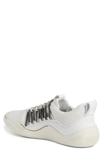 Shop Lanvin Elastic Sneaker In White