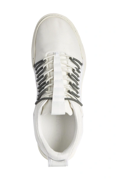 Shop Lanvin Elastic Sneaker In White