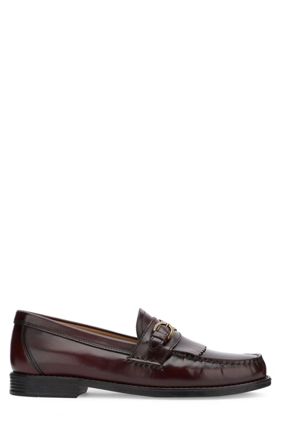 Shop G.h. Bass & Co. Wakeley Kiltie Loafer In Burgundy