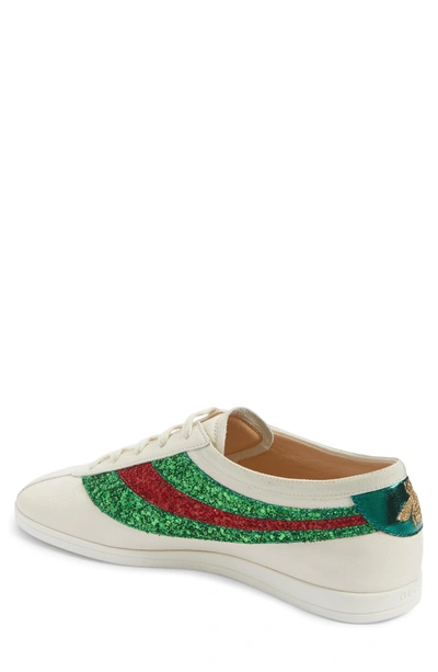 Shop Gucci Falacer Sneaker In White