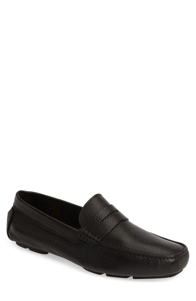 Shop To Boot New York Ashberry Driving Moccasin In Black Leather