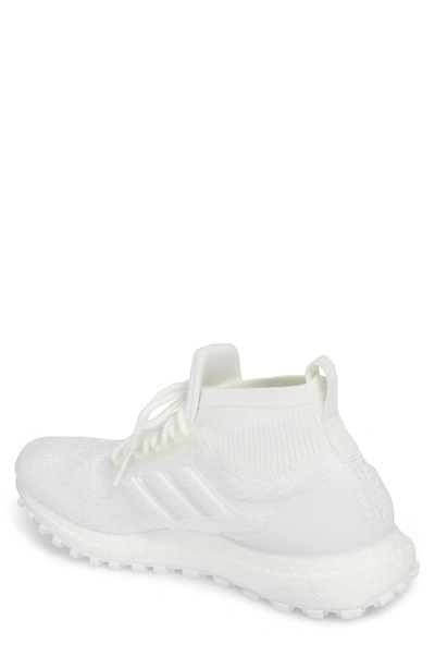 Shop Adidas Originals Ultraboost All Terrain Water Resistant Running Shoe In Non-dyed White