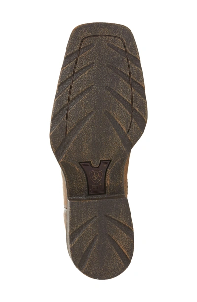 Western Rambler Cowboy Boot In Vintage Bomber Leather