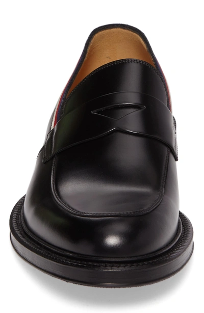 Shop Gucci Beyond Penny Loafer In Black