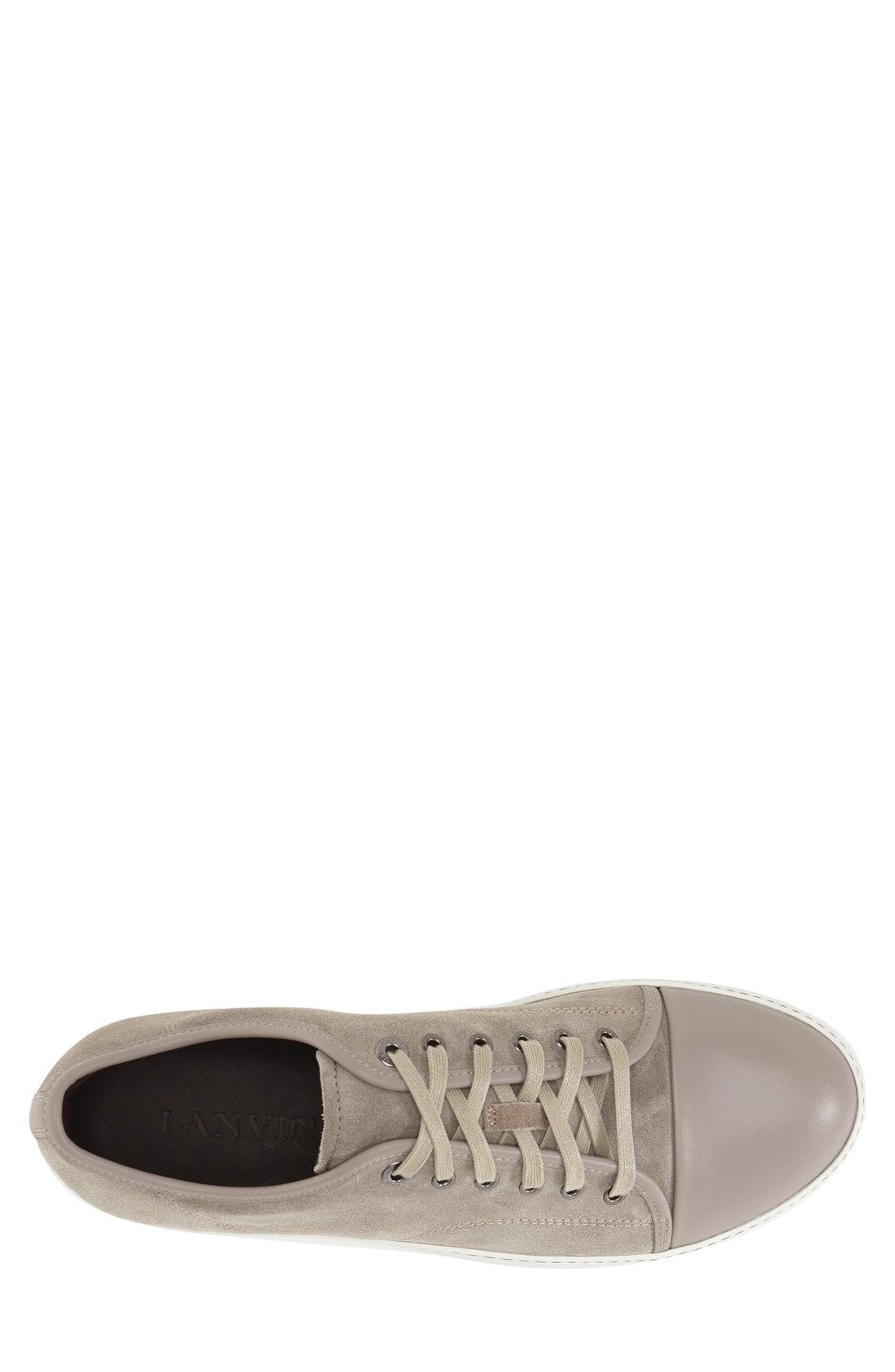 lanvin sneakers grey