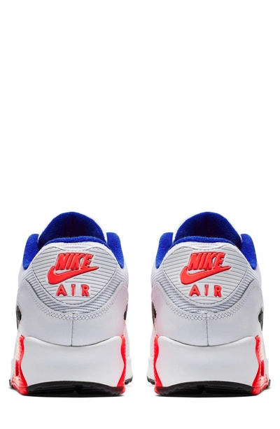 Shop Nike Air Max 90 Essential Sneaker In White/ Ultramarine
