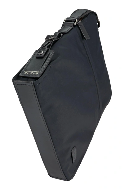 Shop Tumi Harrison Stratton Messenger Bag - Black In Black Nylon