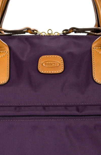 Shop Bric's X-bag Boarding 22-inch Duffel Bag In Violet