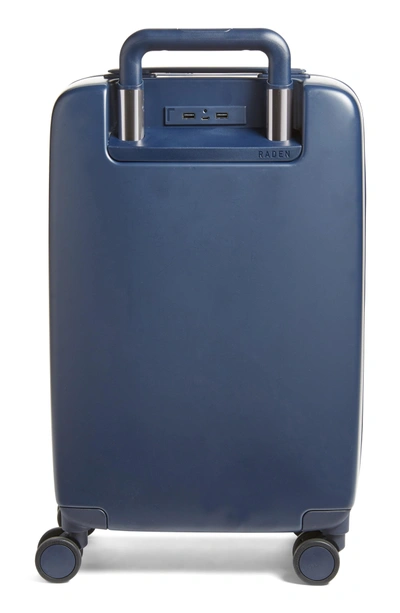 Shop Raden The A22 22-inch Charging Wheeled Carry-on - Blue In Navy Matte