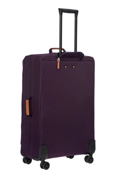 Shop Bric's X-bag 30-inch Spinner Suitcase In Violet