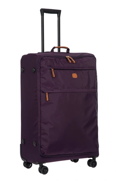 Shop Bric's X-bag 30-inch Spinner Suitcase In Violet