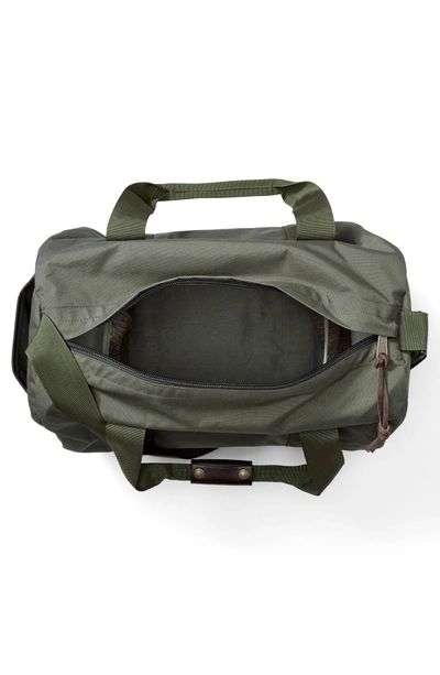 Shop Filson Barrel Duffel Bag - Green In Otter Green