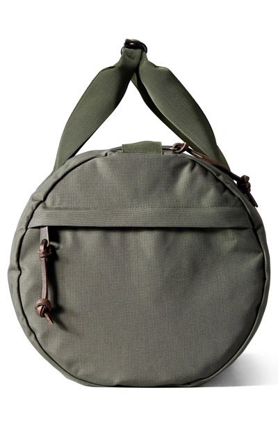 Shop Filson Barrel Duffel Bag - Green In Otter Green