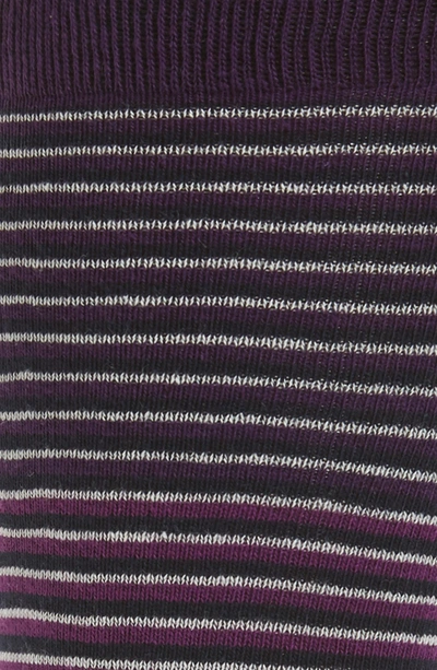 Shop Ted Baker Chapel Stripe Socks In Purple