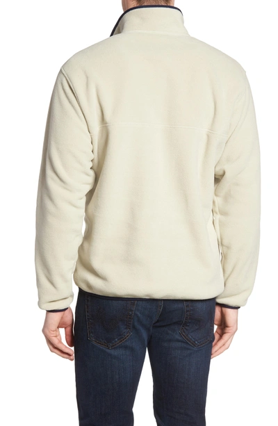 Shop Patagonia Synchilla Snap-t Fleece Pullover In Beige