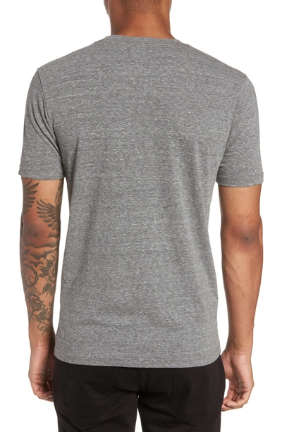Shop Goodlife Classic Supima Cotton Blend Crewneck T-shirt In Heather Grey