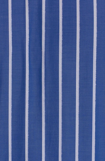 Shop Robert Graham Massimo Regular Fit Stripe Sport Shirt In Blue