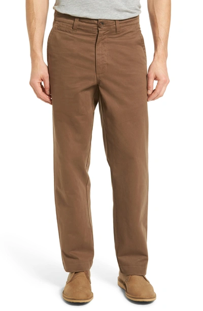 Shop Vintage 1946 Slim Fit Military Chinos In Moss