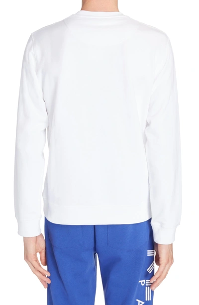 Shop Kenzo Embroidered Tiger Sweatshirt In White