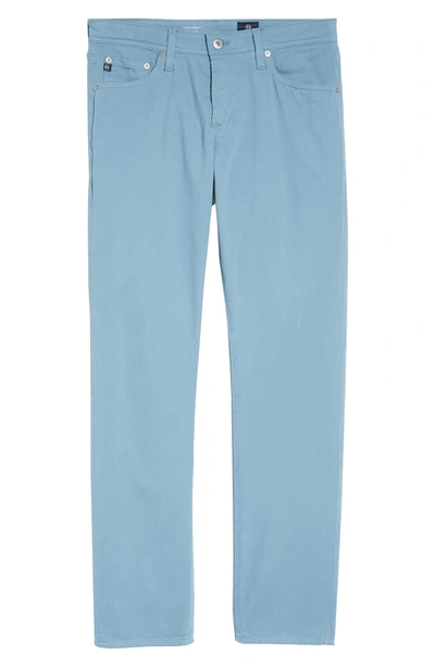 Shop Ag Everett Sud Slim Straight Fit Pants In High Tide