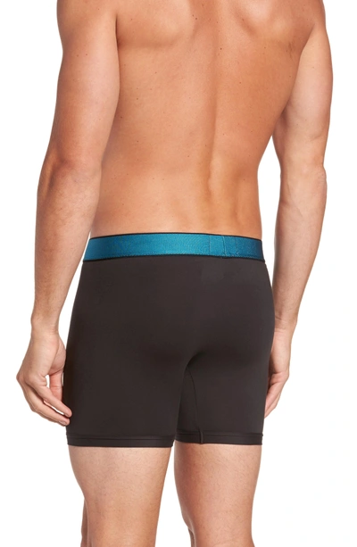 Shop Calvin Klein Customized Stretch Boxer Briefs In Black W/ Leica Wb