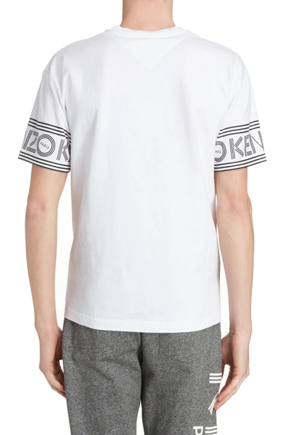 Shop Kenzo Graphic T-shirt In White