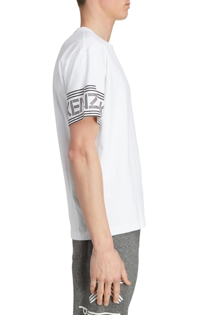 Shop Kenzo Graphic T-shirt In White