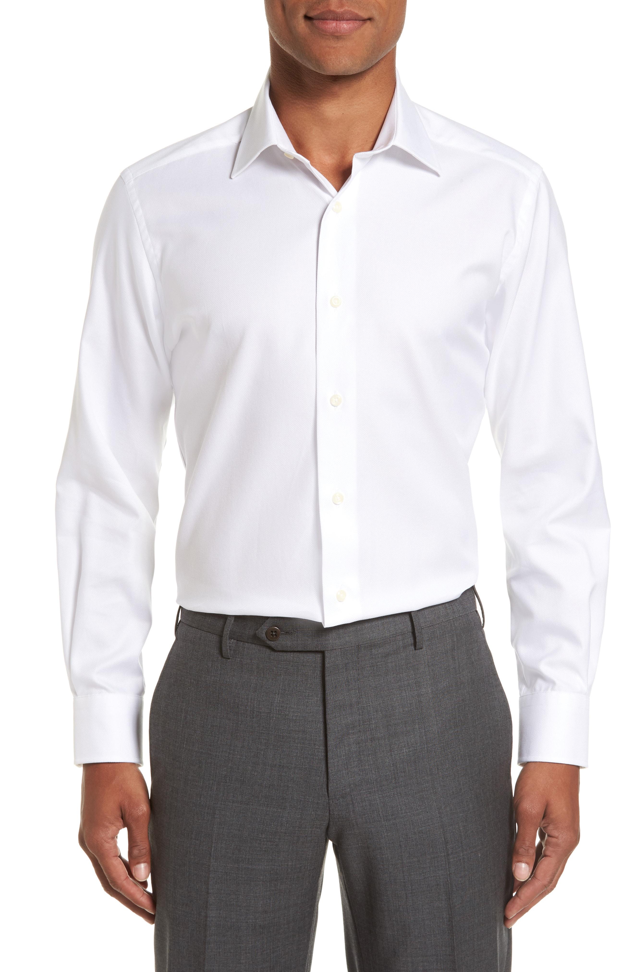 david donahue white dress shirt