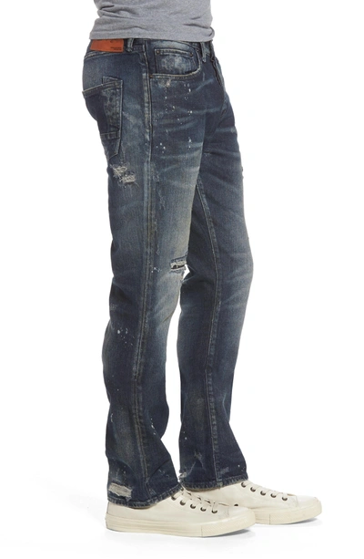 Shop Prps Demon Slim Straight Leg Jeans In Dark Wash