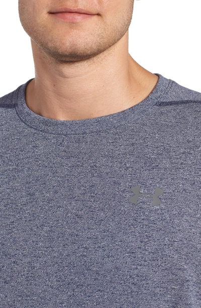 Shop Under Armour Regular Fit Threadborne T-shirt In Midnight