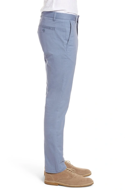 Shop Bonobos Tailored Fit Washed Stretch Cotton Chinos In Tempest Purple