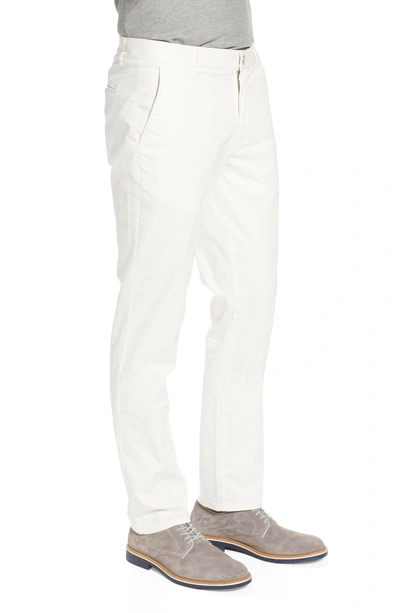 Shop Bonobos Tailored Fit Washed Stretch Cotton Chinos In Full Sail Off White