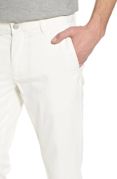 Shop Bonobos Tailored Fit Washed Stretch Cotton Chinos In Full Sail Off White