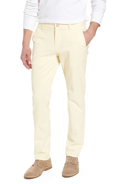 Shop Bonobos Tailored Fit Washed Stretch Cotton Chinos In Sun In Orange