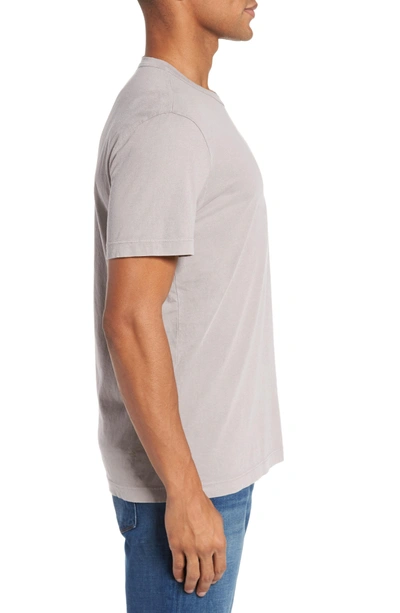 Shop James Perse Crewneck Jersey T-shirt In Fossil