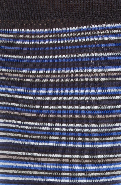 Cole Haan Men's Multi Stripe Crew Socks In Navy