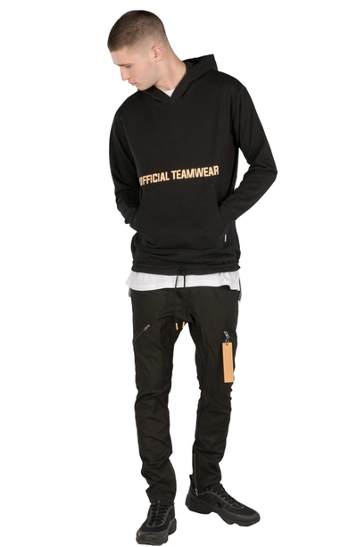 Shop Zanerobe Teamwear Box Hoodie Sweatshirt In Black