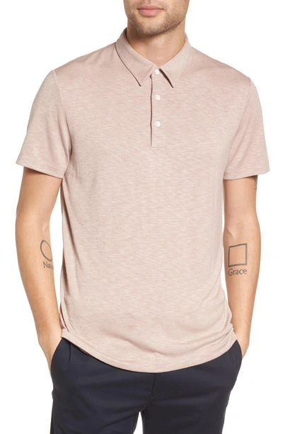 Shop Theory Bron Slim Fit Polo In Lotus