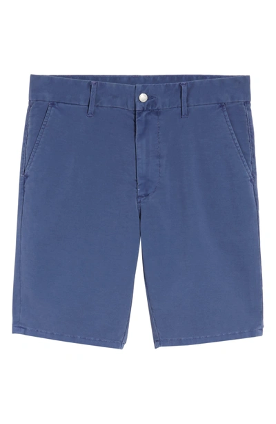 Shop Joe's Brixton Trim Fit Straight Leg Shorts In Marina Blue