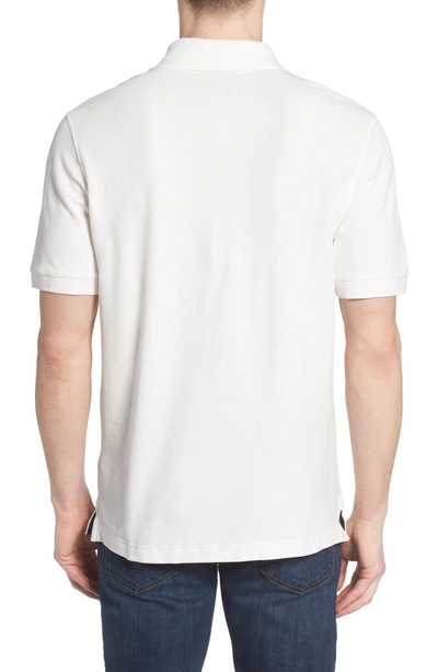 Shop Patagonia Belwe Relaxed Fit Pique Polo In White