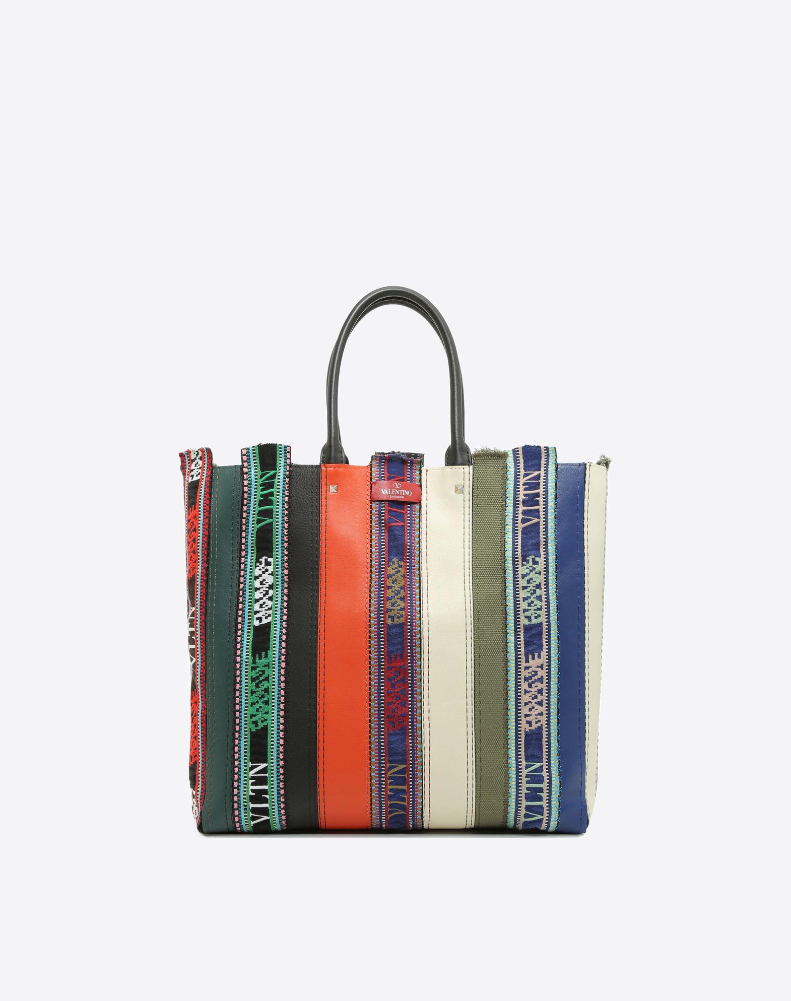 multi coloured leather patchwork bags