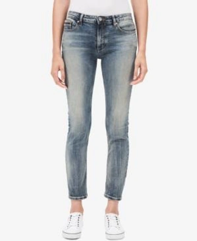 Shop Calvin Klein Jeans Est.1978 Slim-fit Boyfriend Jeans In Dusk Stretch
