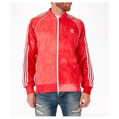 Adidas Originals Men's Adias Originals Pharrell Williams Hu Holi Superstar  Track Jacket, Red In Scarlet | ModeSens