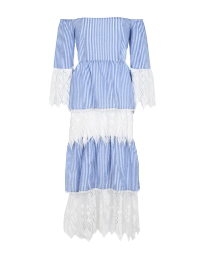 Shop Foxiedox Midi Dress In Azure